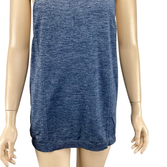 Athleta Top Size‎ Small Womens Racerback Blue Sleeveless Tank Athletic Stretch - Picture 6 of 6